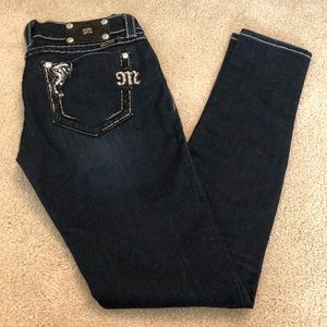 Miss Me Denim Jegging sz 29 JE5436G4L Excellent